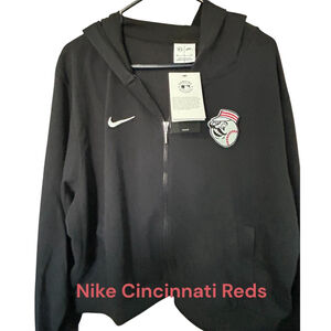 Nike cincinnati red sweatshirt Long Sleeve Women's XL Zip Up